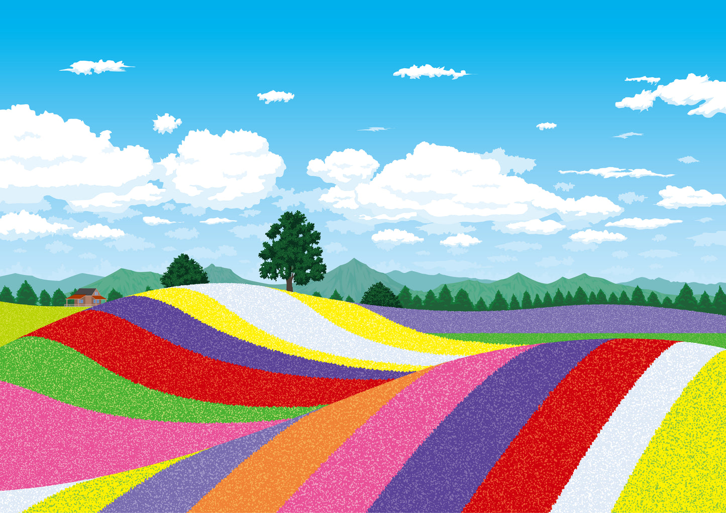 アニマルパッチワーク